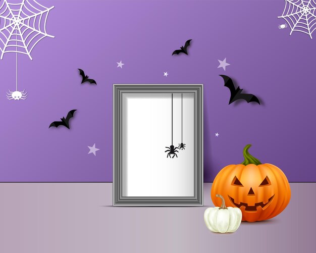 Conceito de férias de outubro Halloween tradições de design criativo