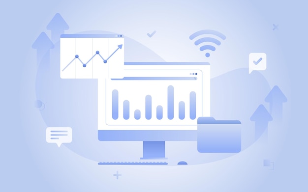 Conceito de gestão financeira e investimento, design plano de pagamento e financiamento com dinheiro.