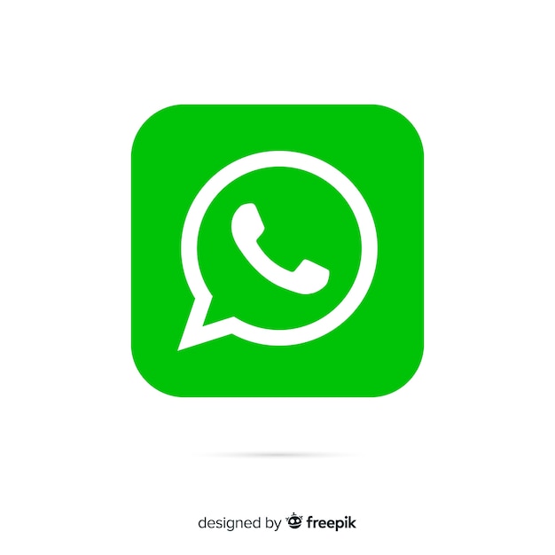 Vetor conceito de ícone do whatsapp