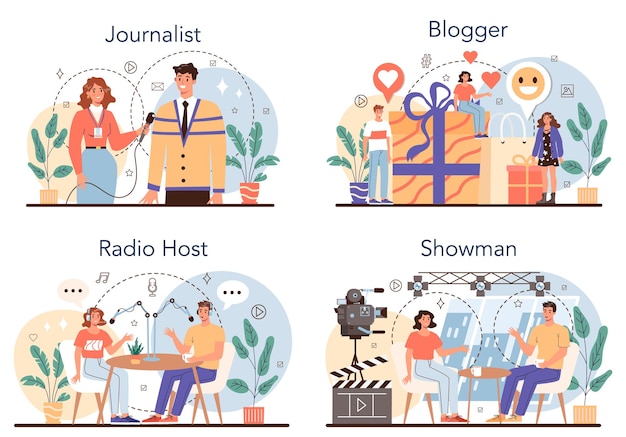 Conceito de jornalista define jornal, internet e rádio jornalismo
