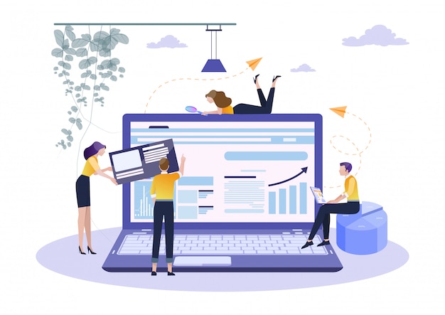 Conceito de planejamento de trabalho em equipe