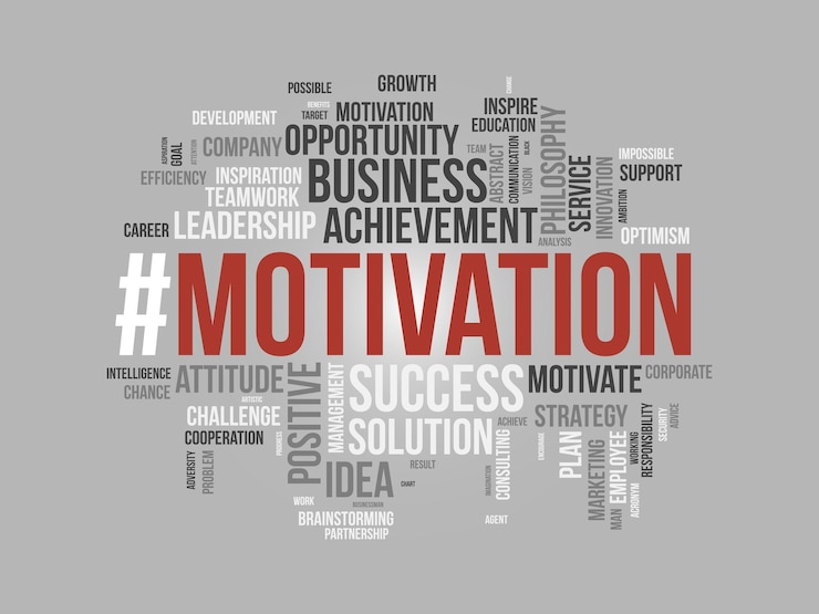 Vetor conceito de plano de fundo da nuvem de palavras para motivação a atitude inspiradora positiva pode melhorar a oportunidade para a ilustração vetorial de conquista de sucesso