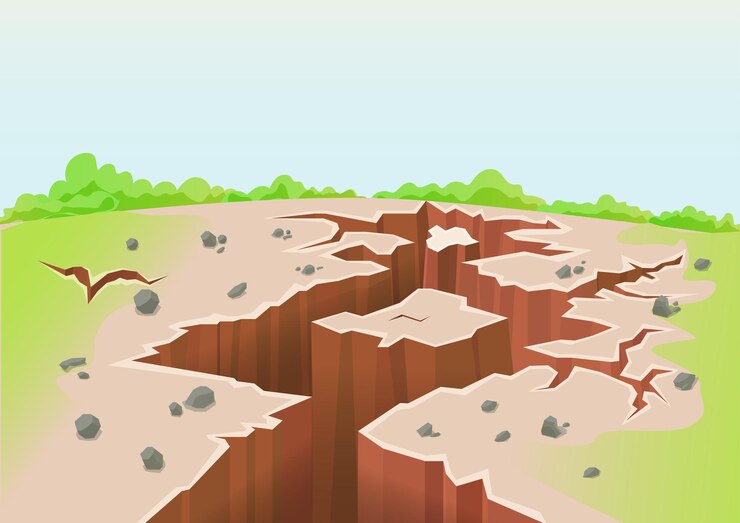 Conceito de terremoto