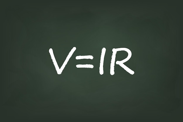 Conceito educacional da lei de ohms no quadro