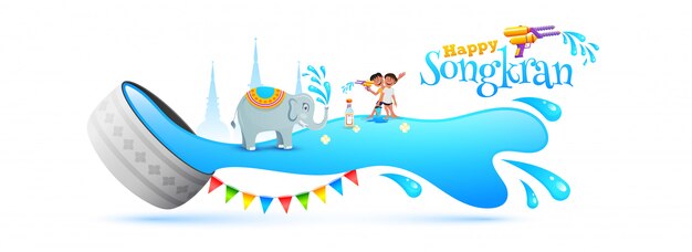 Conceito Festival Songkran.