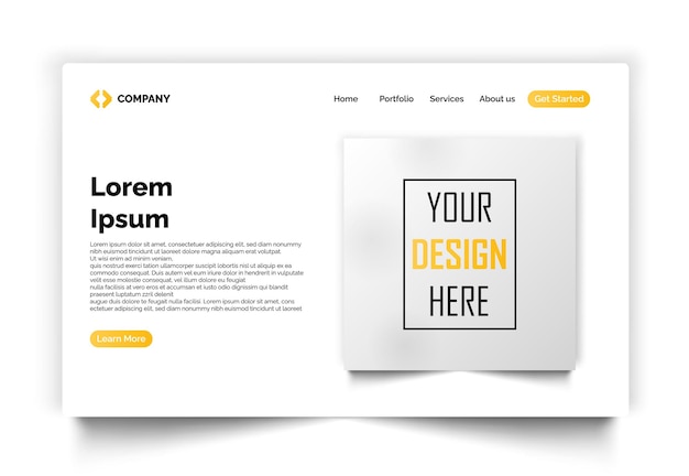 Conceitos de modelo de design fluido abstrato moderno para ilustração vetorial de desenvolvimento de site