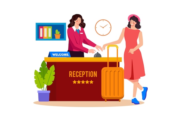 Concierge do hotel fornecendo recomendações locais para atrações e atividades