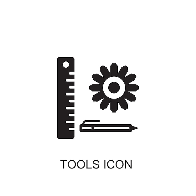 Ícone de vetor de ferramentas