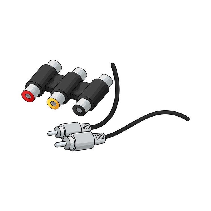 Vetor conector de tomada