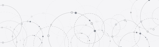 Conexões de fundo de rede com linhas de pontos e ícones de pessoas Fundo de tecnologia vetorial