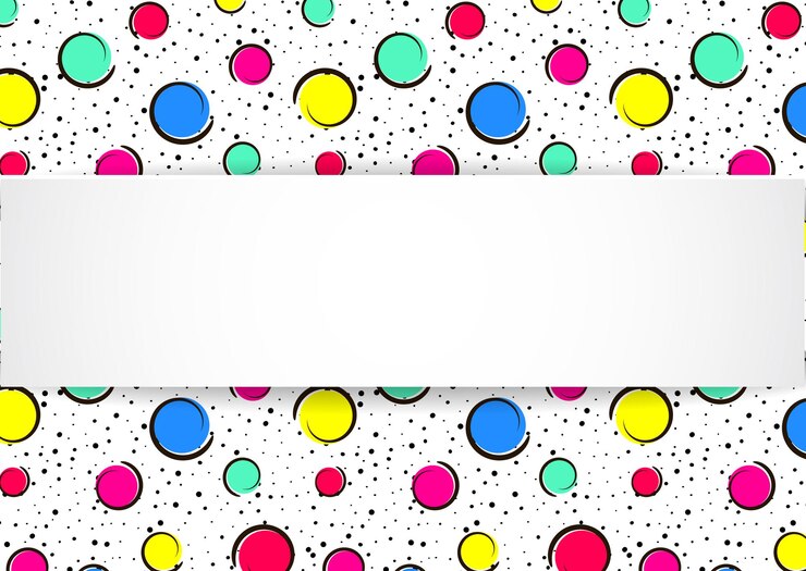 Vetor confetes coloridos pop art