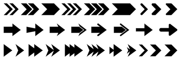 Configuração de ícones de flecha