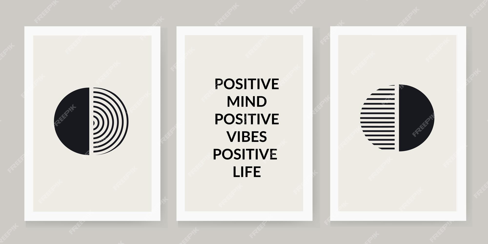 Positive Mind, Positive Vibes, Positive Graphic by han.dhini · Creative  Fabrica