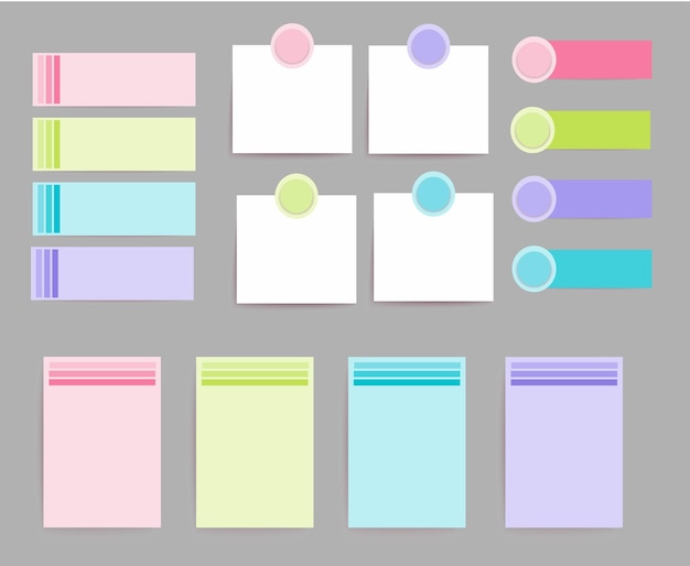 Conjunto de adesivos Design infográfico