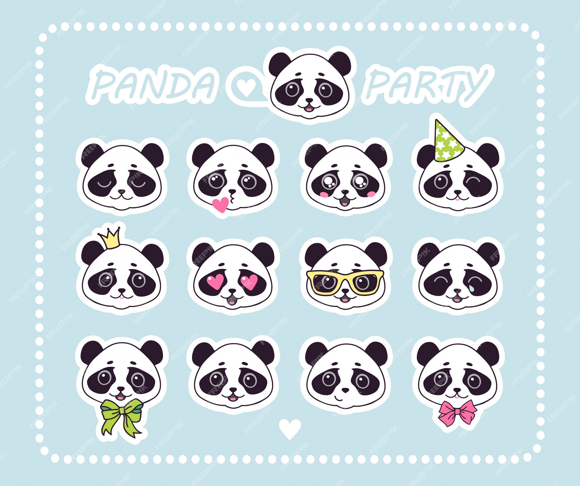 Adesivos Desenho Urso Panda