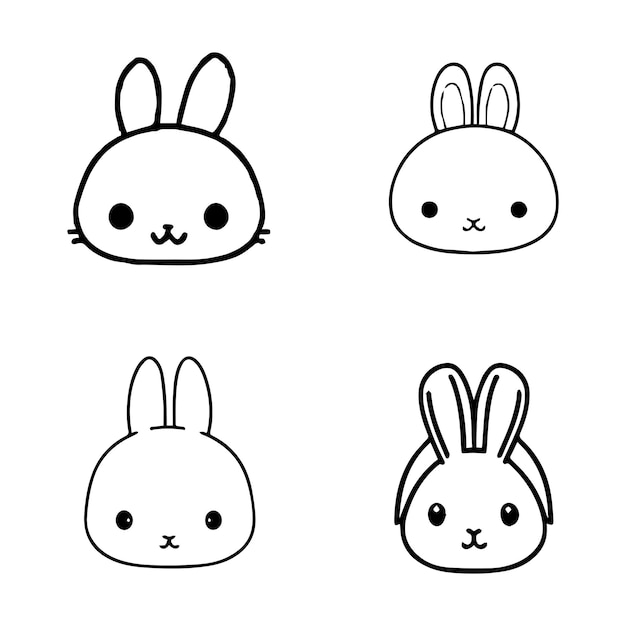 HOW TO DRAW AN EASTER BUNNY EASY DRAWING EASY AND FOFO - Drawing to Draw 