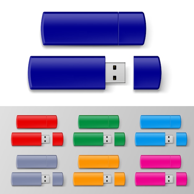 Conjunto de flash usb