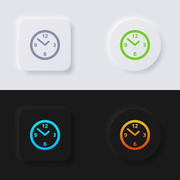 ícone do app despertador digital. interface de usuário ui ux