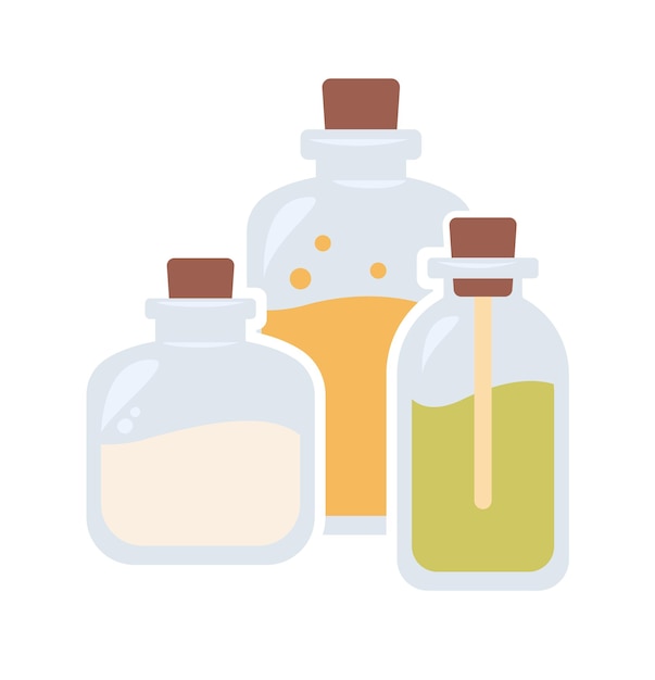 Conjunto de ícones de tubos cosméticos ilustração vetorial