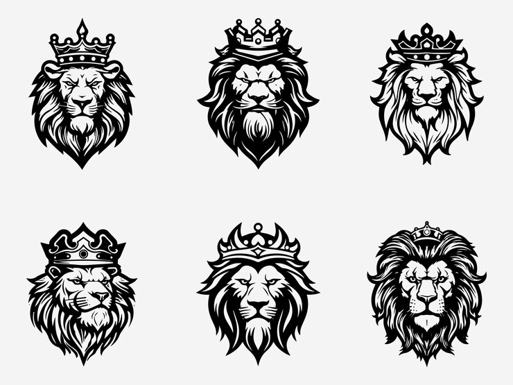 Vetor conjunto de ilustrações de design de logotipo desenhado à mão