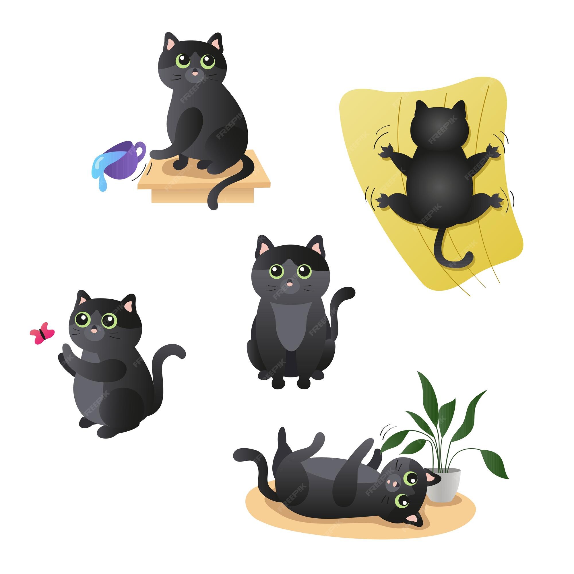 Gatos Png Desenho Imagens – Download Grátis no Freepik