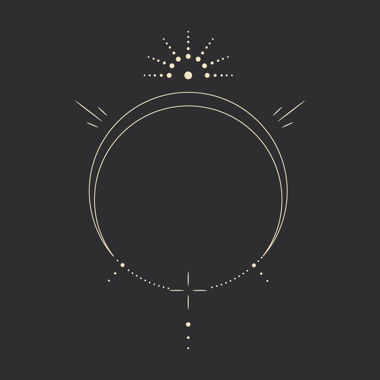 Vetor conjunto de ilustrações vetoriais de fases da lua diferentes estágios da atividade do luar em gravura vintage