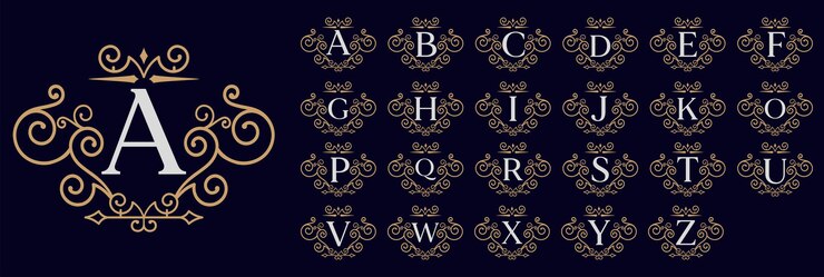 Vetor conjunto de logotipos vintage retrô