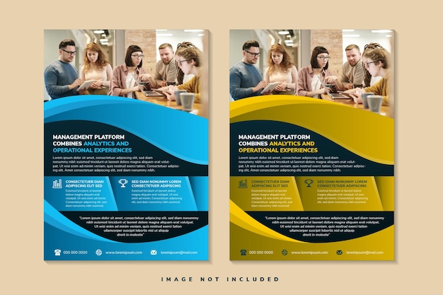 Vetor conjunto de modelo de vetor abstrato de negócios. folheto vector, apresentação corporativa, cartaz do relatório anual