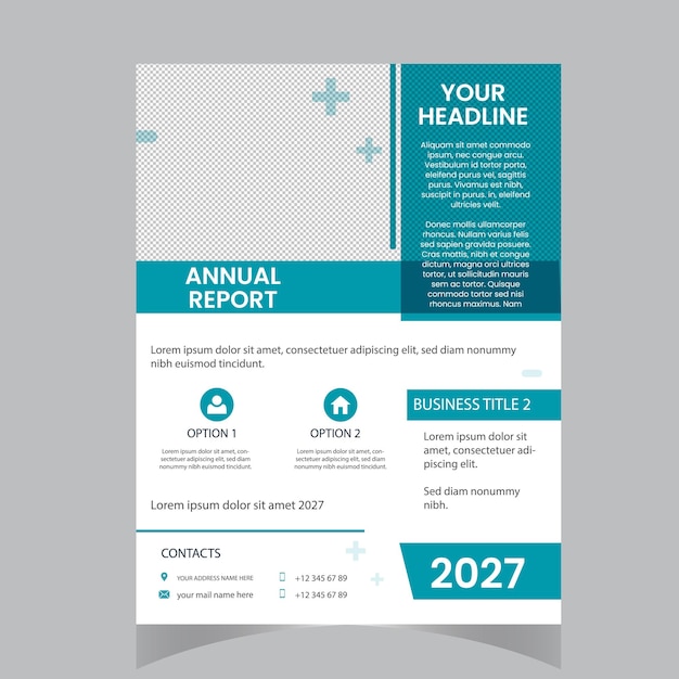 Conjunto de modelos de design de panfletos de negócios corporativos Design de capa de folheto layout moderno relatório anual p