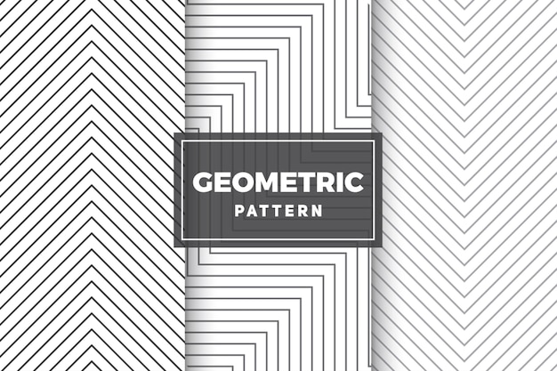 Conjunto de padrões geométricos