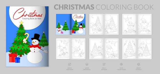 FREE! - Desenhos de Natal – Atividades de Colorir - Twinkl