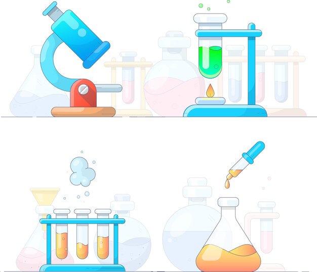 Vetor conjunto de química