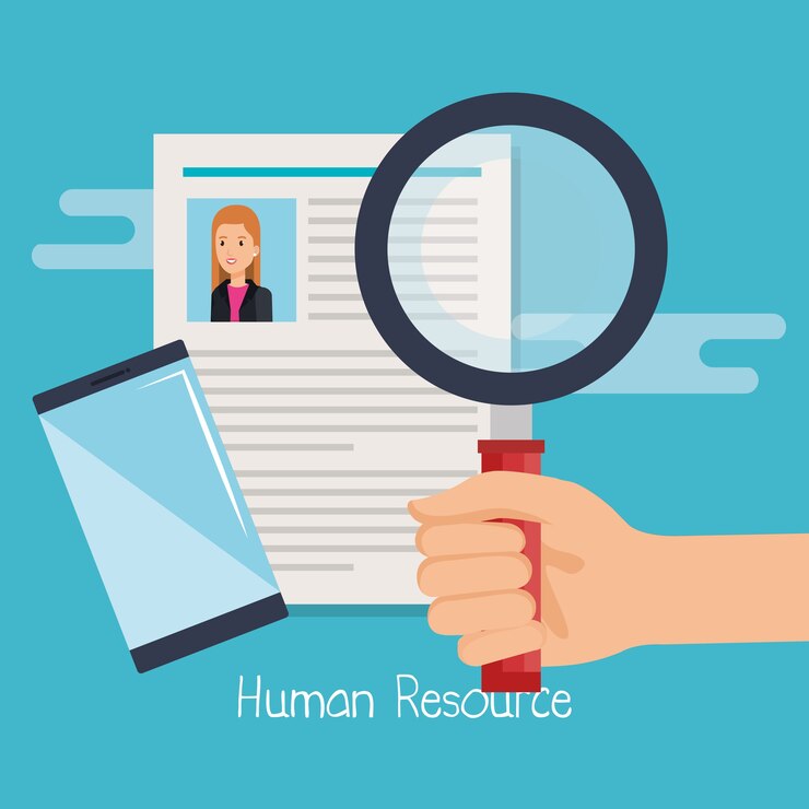 Vetor conjunto de recursos humanos ícones