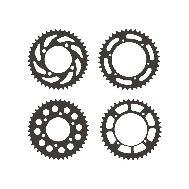 conjunto de rodas dentadas