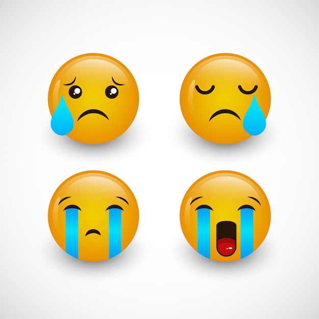 Emoji Carinha Triste, Download Grátis, Desenho, Vetor