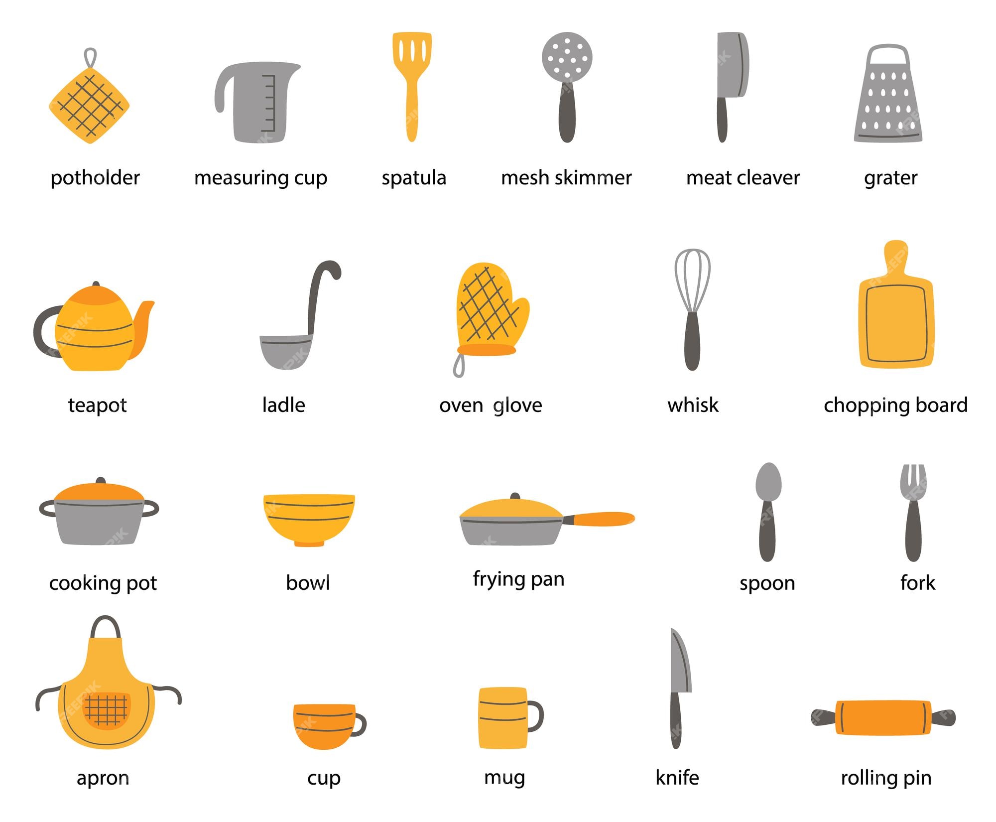 Vocabulario de cozinha em inglês #inglês #english #aprenderingles