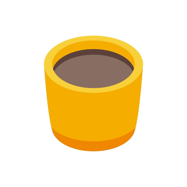 Conjunto de vaso para plantas com planta de solo