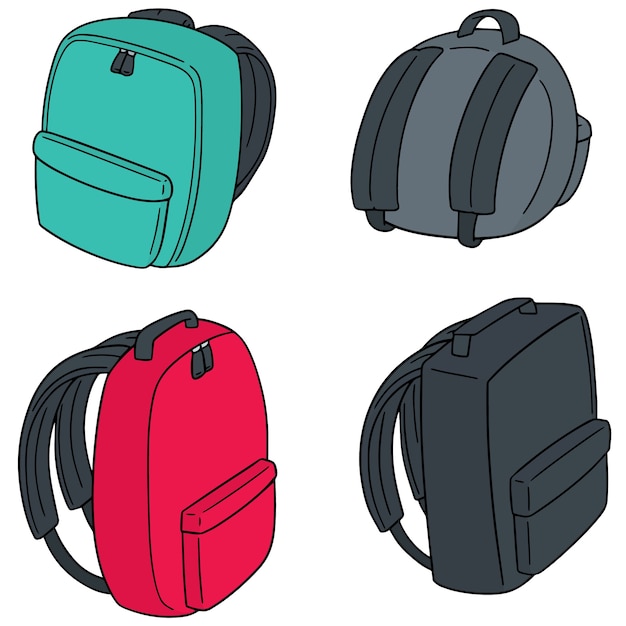 conjunto de vetores de saco