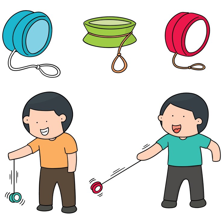 Vetor conjunto de yoyo