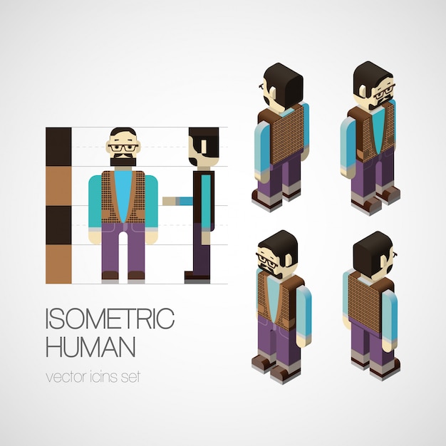 Conjunto humano isométrico