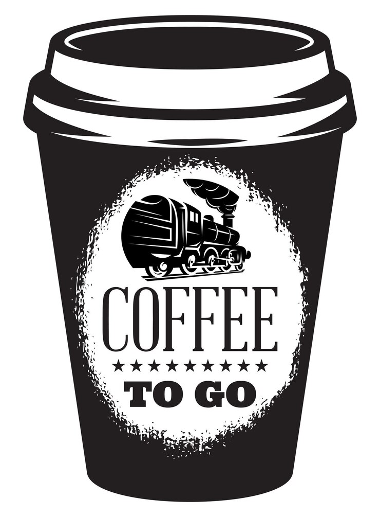 Vetor conjunto vetorial de padrões para copos de papel para café
