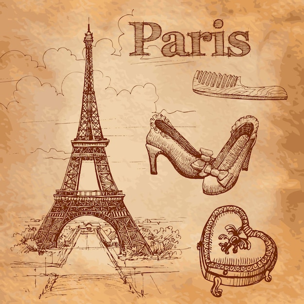Conjunto vetorial de símbolos de Paris