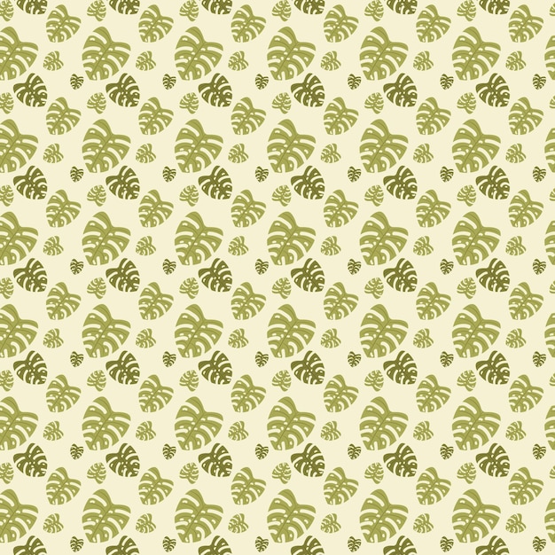 Vetor conjunto vintage abstrato com padrão verde com folhas tropicais para design de papel de parede textura geométrica design abstrato moderno fundo floral sem costura padrão tropical sem costura