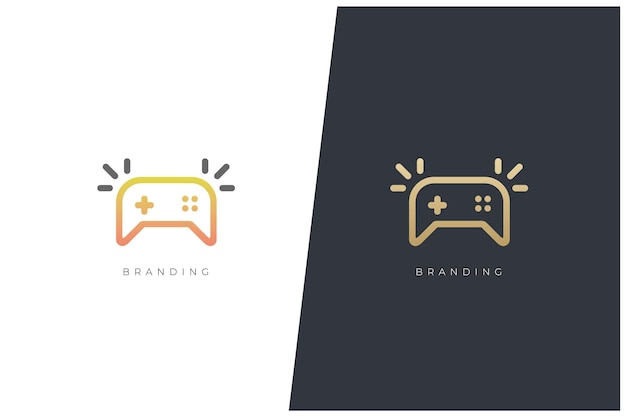 Console de jogosMultimedia Production Vector Logo Concept