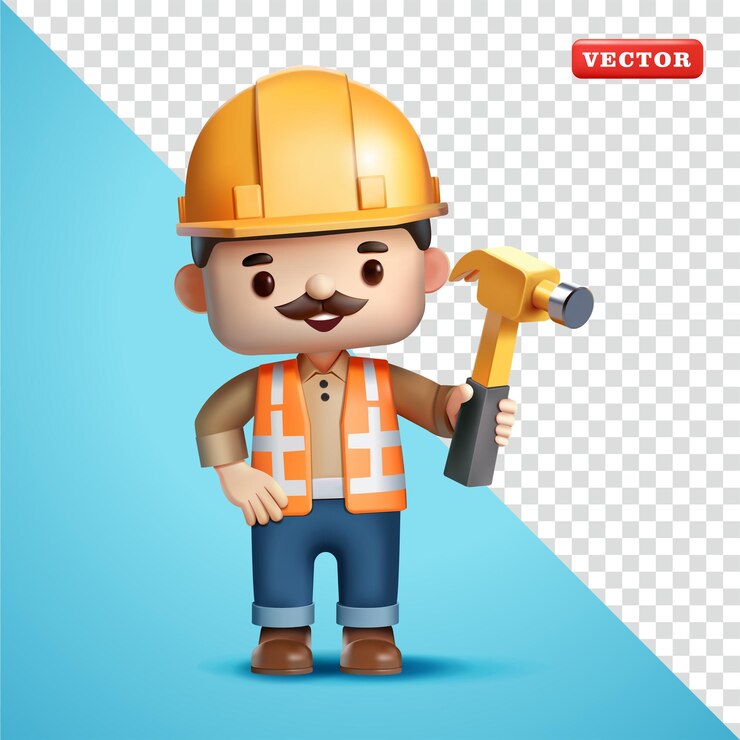 Vetor construção mam