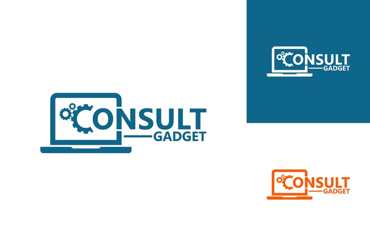 Consulte Vetor de design de modelo de logotipo de reparo de gadget, emblema, conceito de design, símbolo criativo, ícone