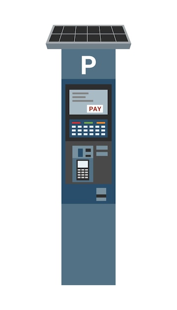 Vetor contador de estacionamento2