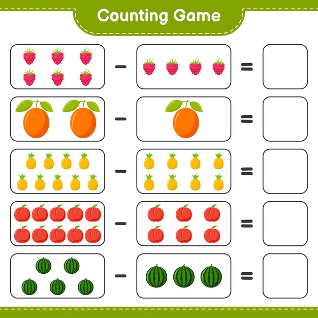 Quantos jogos de educação infantil com decoração de árvore de natal.  planilha de natal da pré-escola ou do jardim de infância.