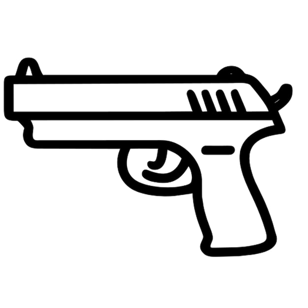 Contorno do ícone da arma
