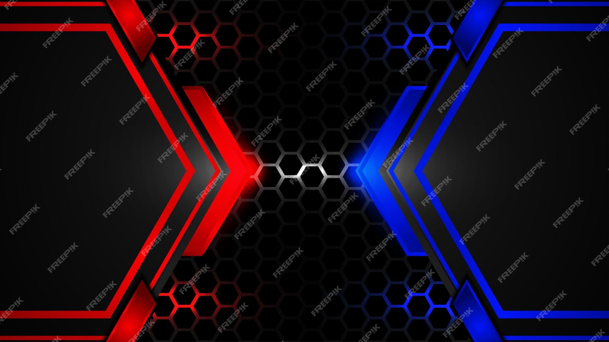 Banner de jogos offline com fundo preto hexagonal